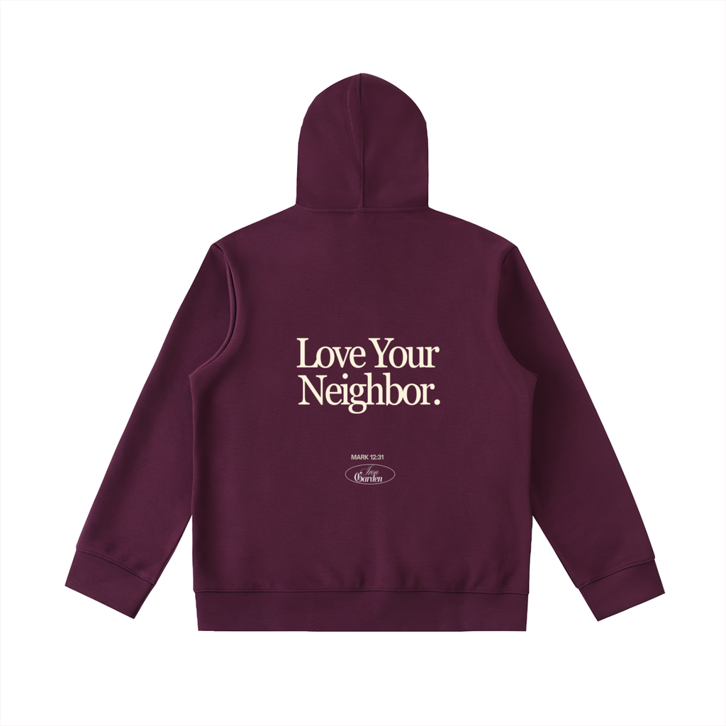 LOVE YOUR NEIGHBOR COMMUTER HOODIE