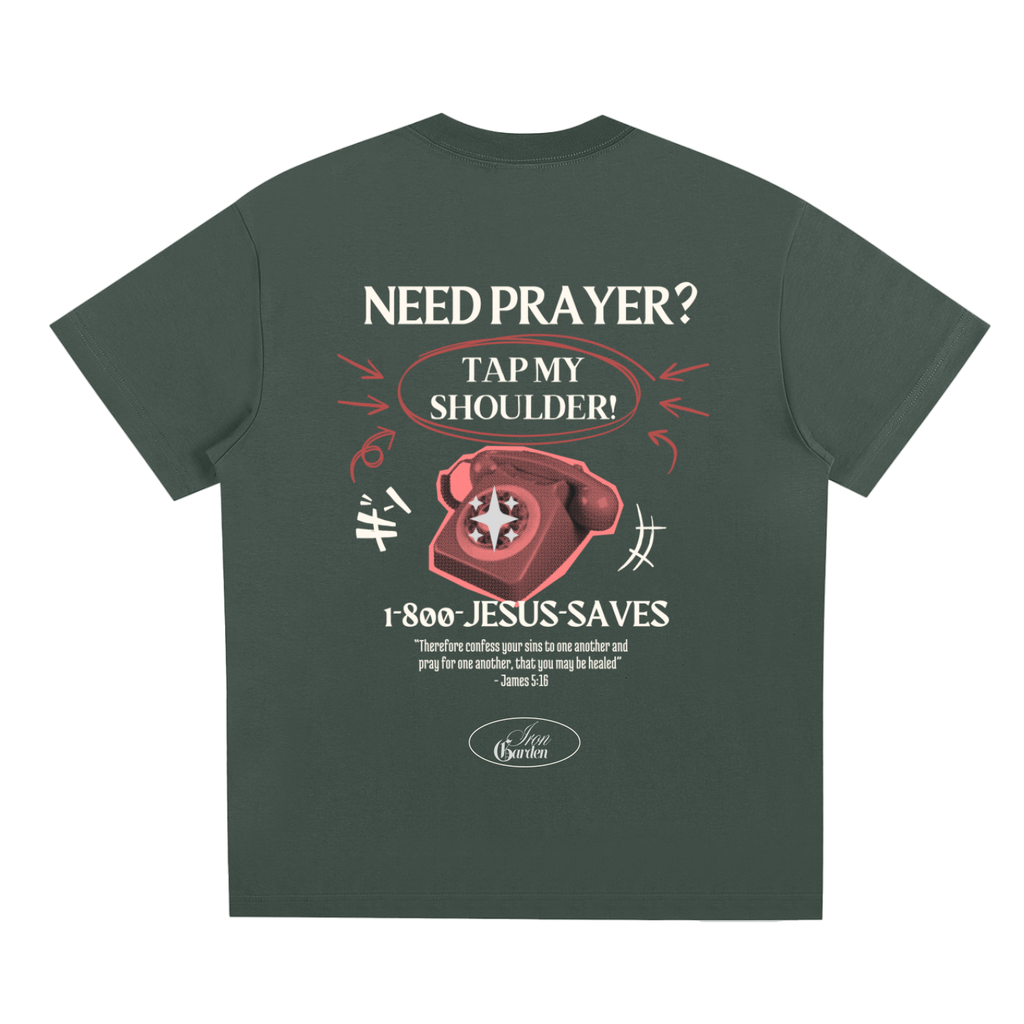 "NEED PRAYER?"  COOLING TEE