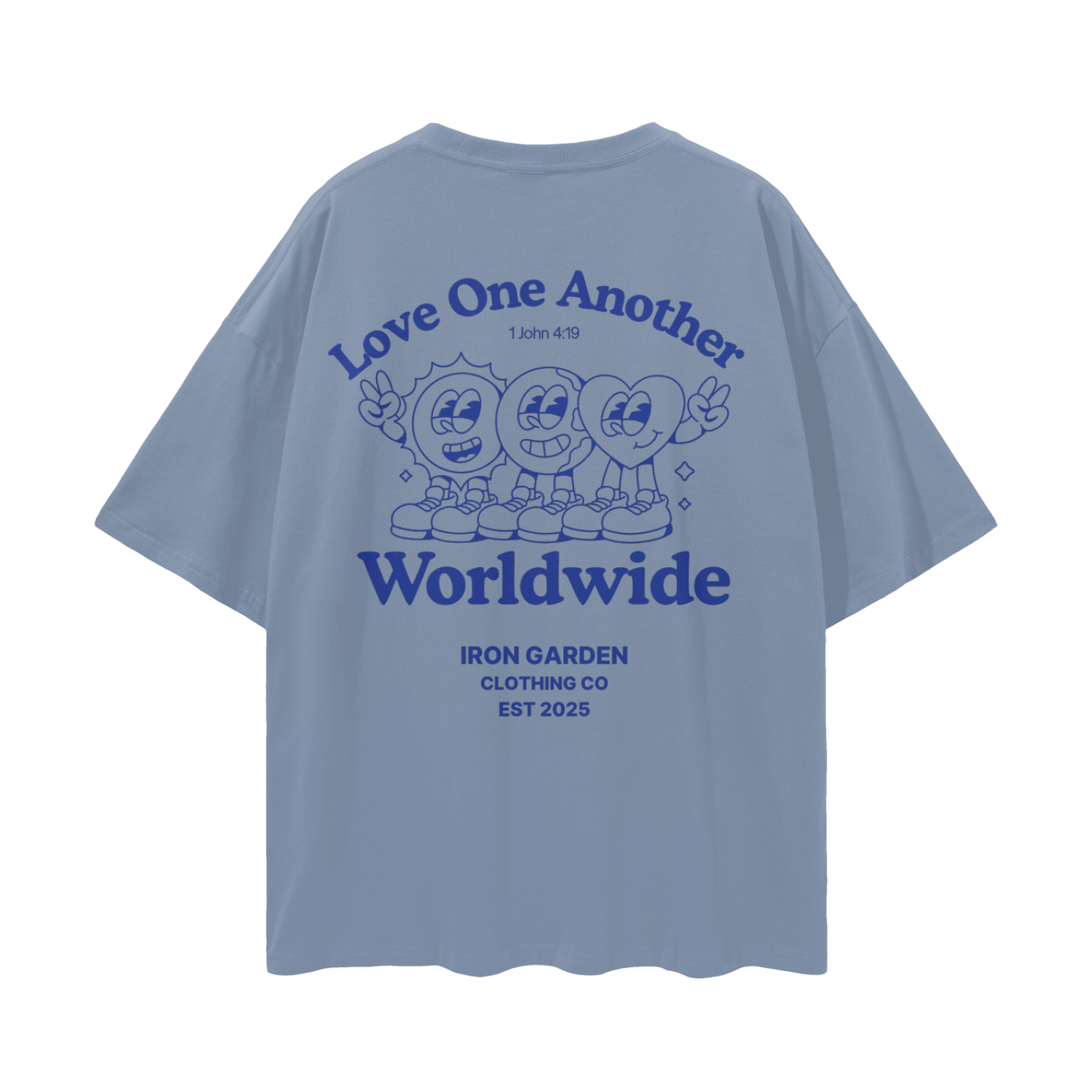 Streetwear Loose Drop Shoulder T-Shirt