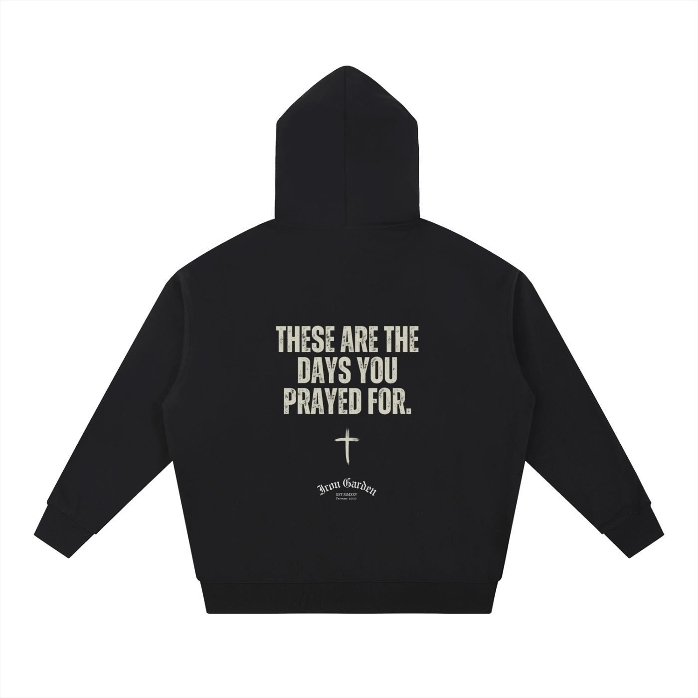 "THE DAYS YOU PRAYED FOR" ESSENTIAL HOODIE