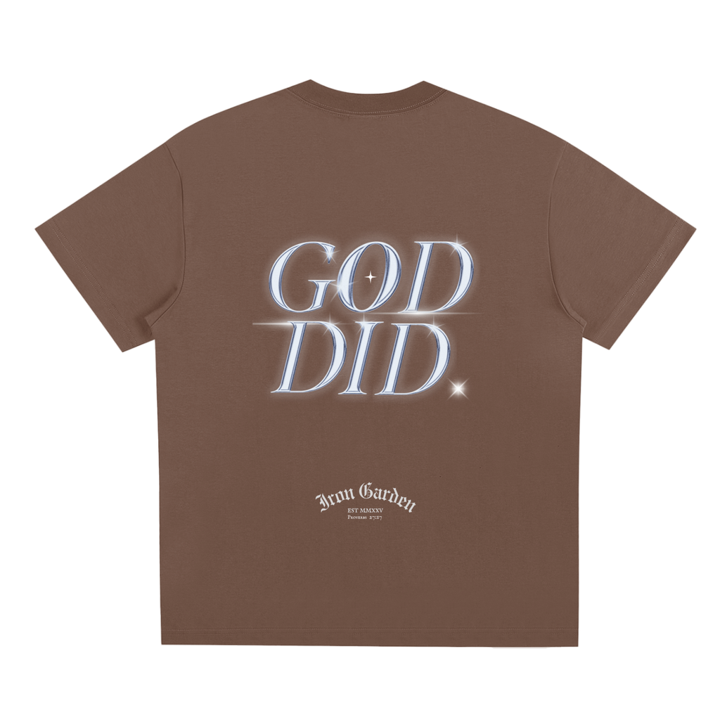 "GOD DID" COOLING TEE