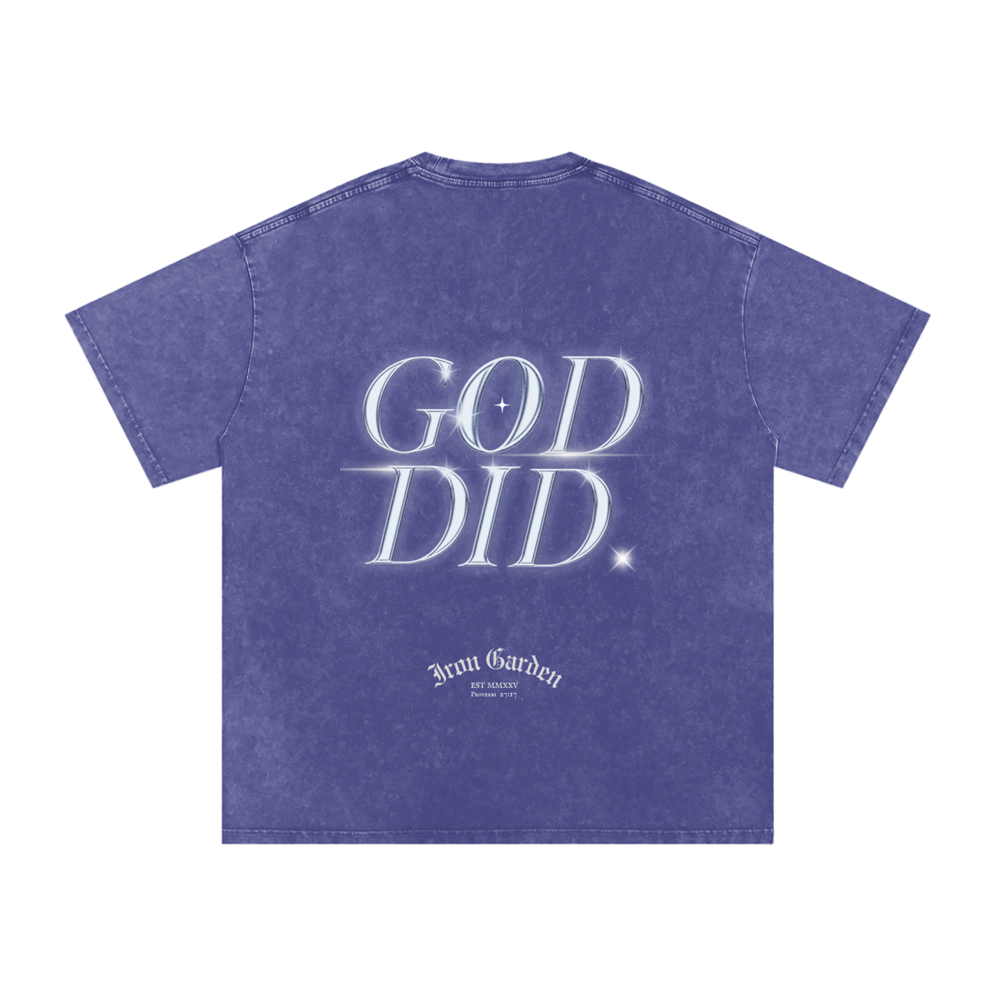 "GOD DID" VINTAGE TEE
