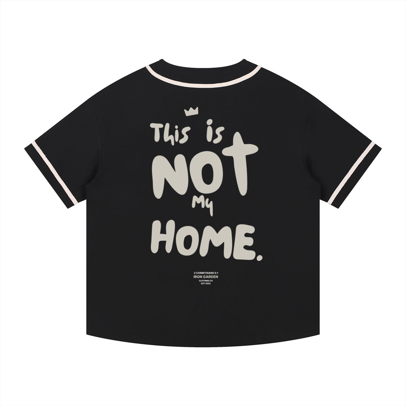 "NOT MY HOME" Baseball Jersey