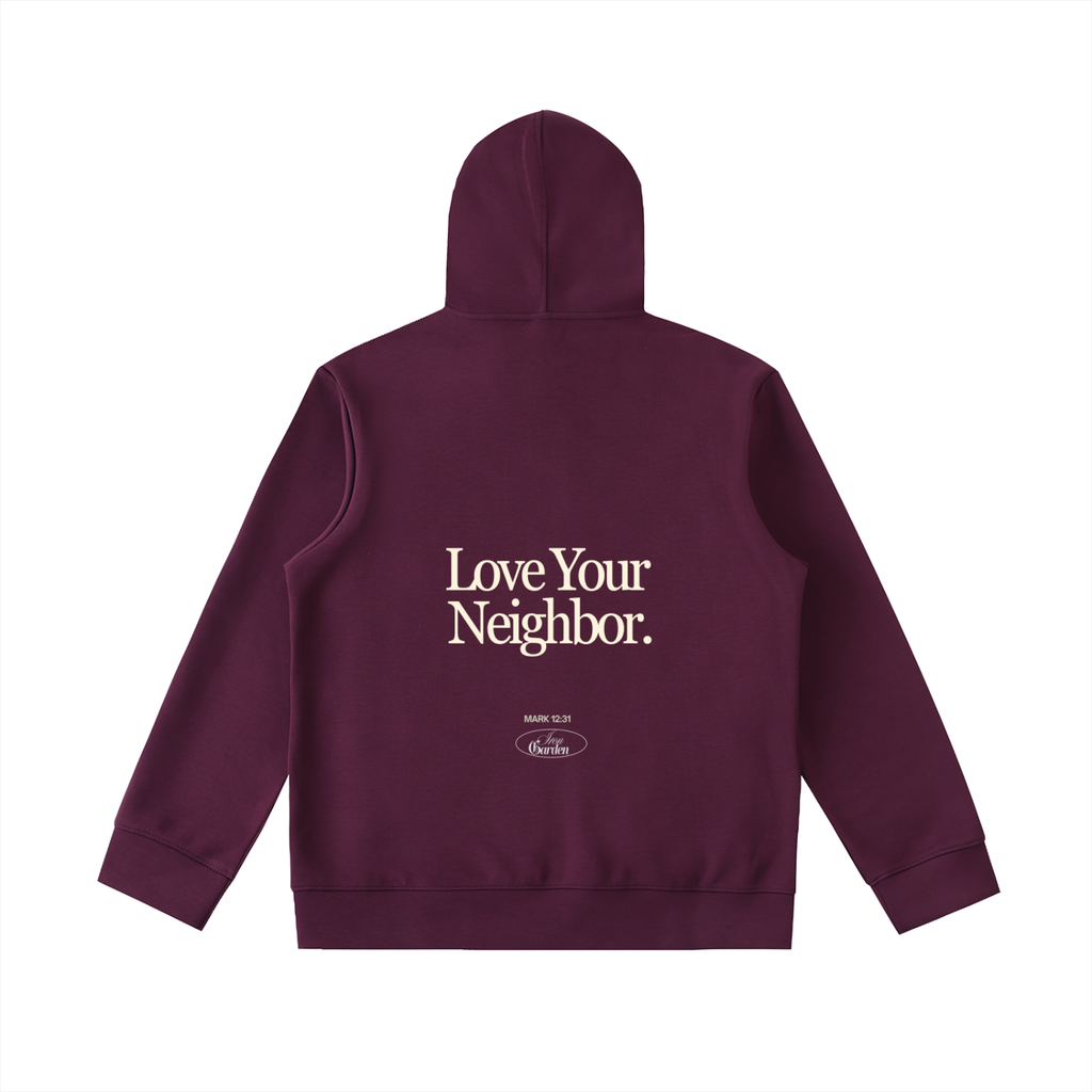 "LOVE YOUR NEIGHBOR" Commuter Hoodie
