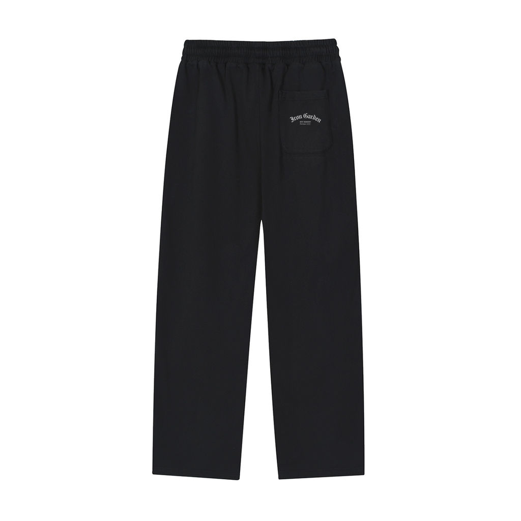 "LIGHT OF THE WORLD" REFLECTIVE OVERSIZED TRACK PANTS