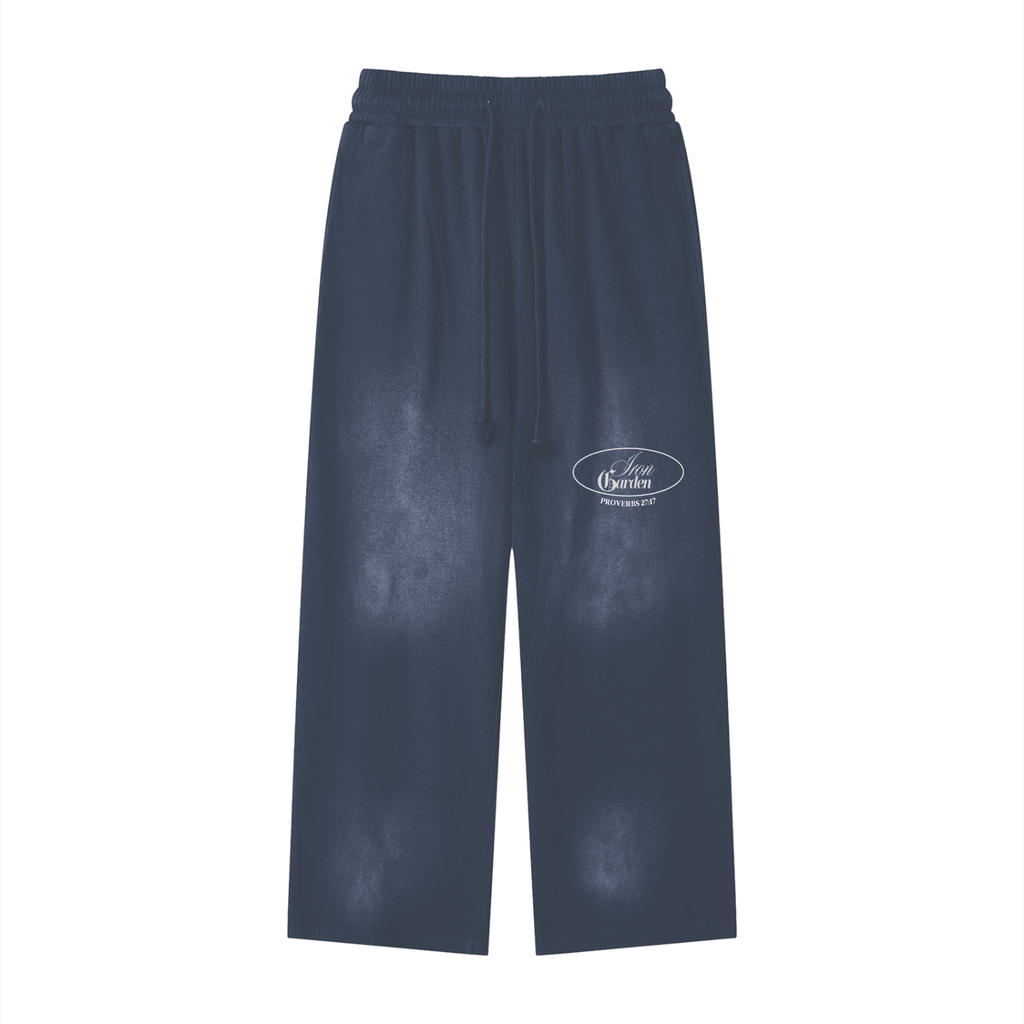 "FADED PROVERBS" LOOSE FIT SWEATPANTS
