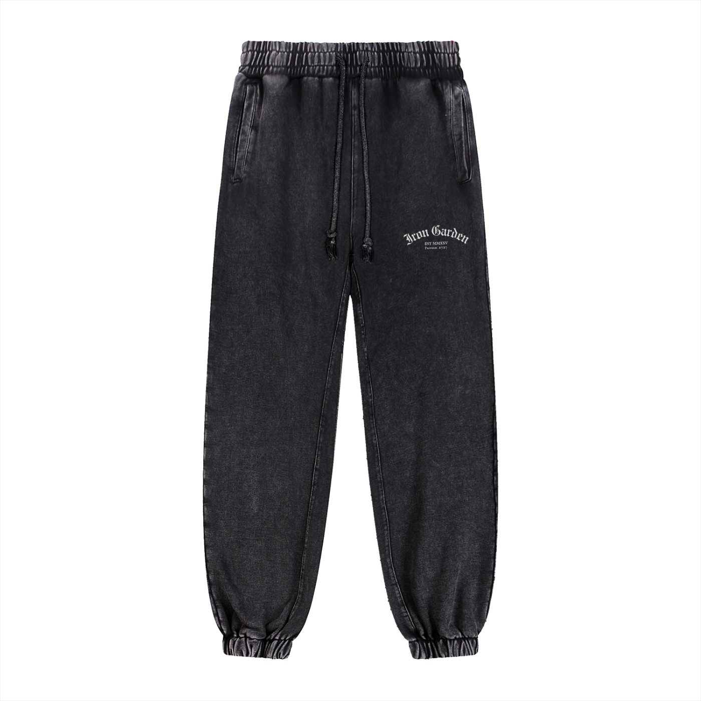 "PROVERBS" SNOW WASH JOGGERS
