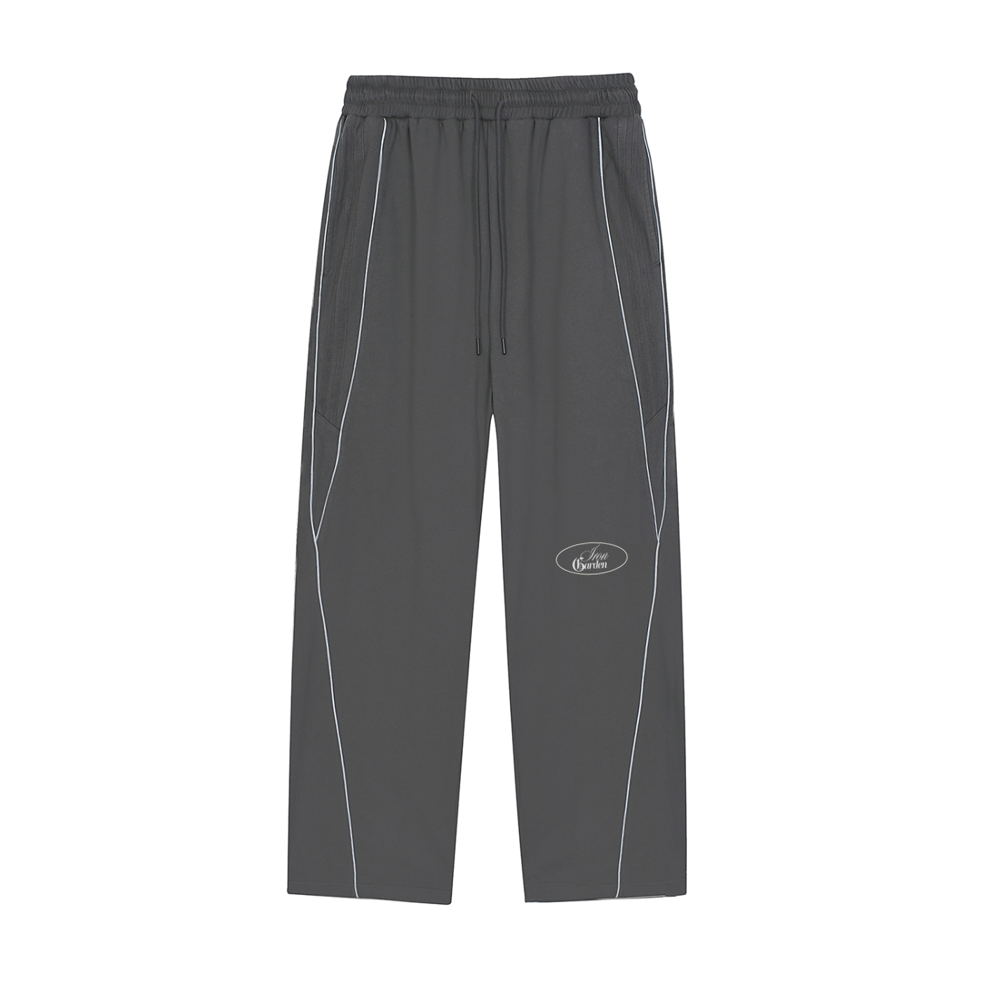 "LIGHT OF THE WORLD" REFLECTIVE OVERSIZED TRACK PANTS