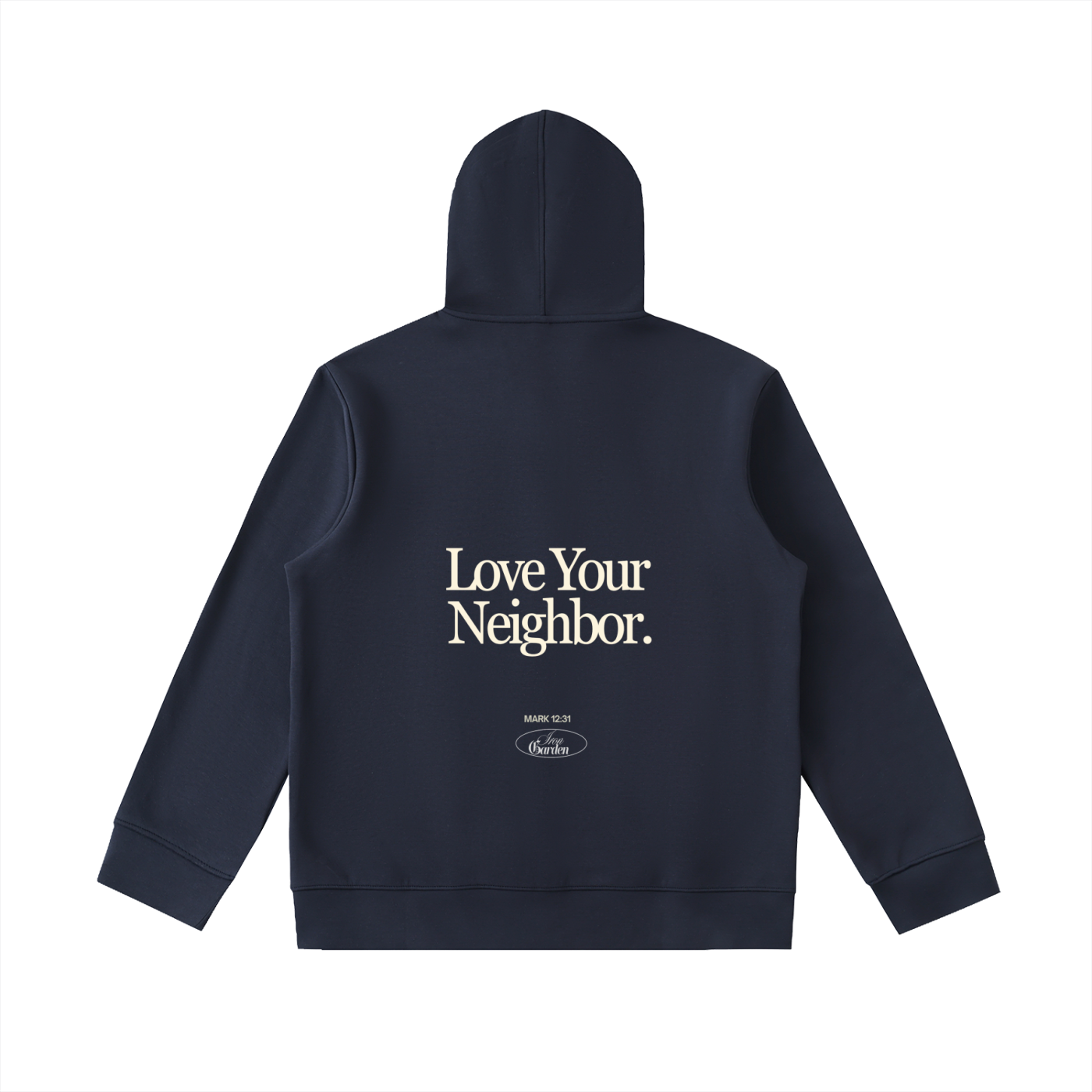 "LOVE YOUR NEIGHBOR" Commuter Hoodie
