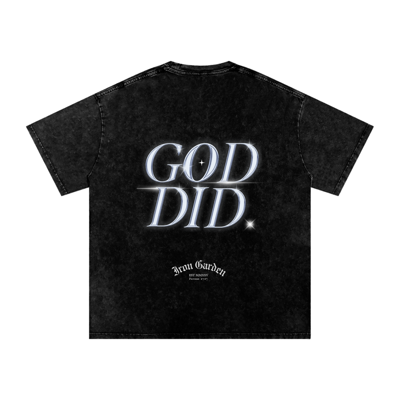 "GOD DID" VINTAGE TEE