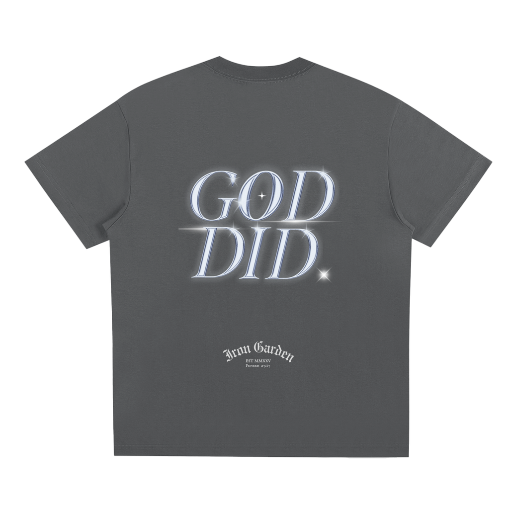 "GOD DID" COOLING TEE