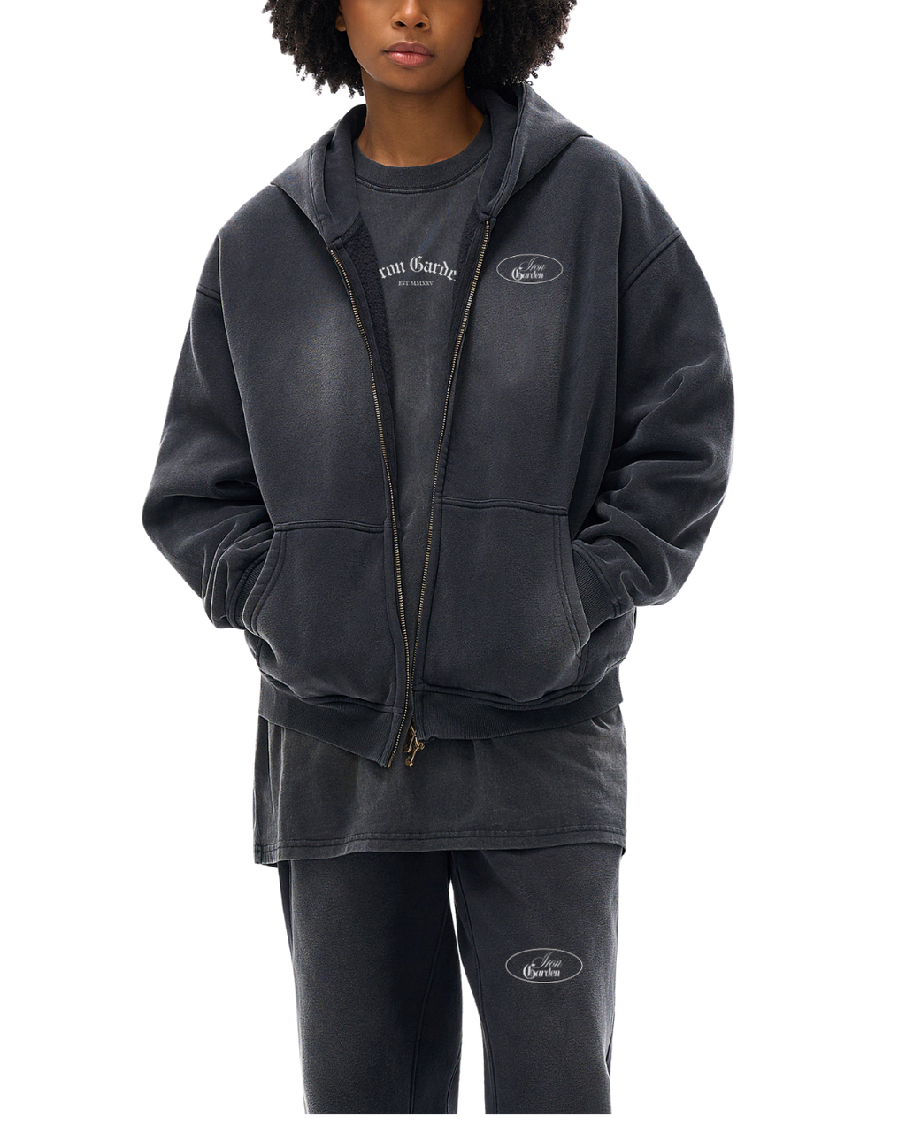 "GOD DID" VINTAGE BOXY HOODIE