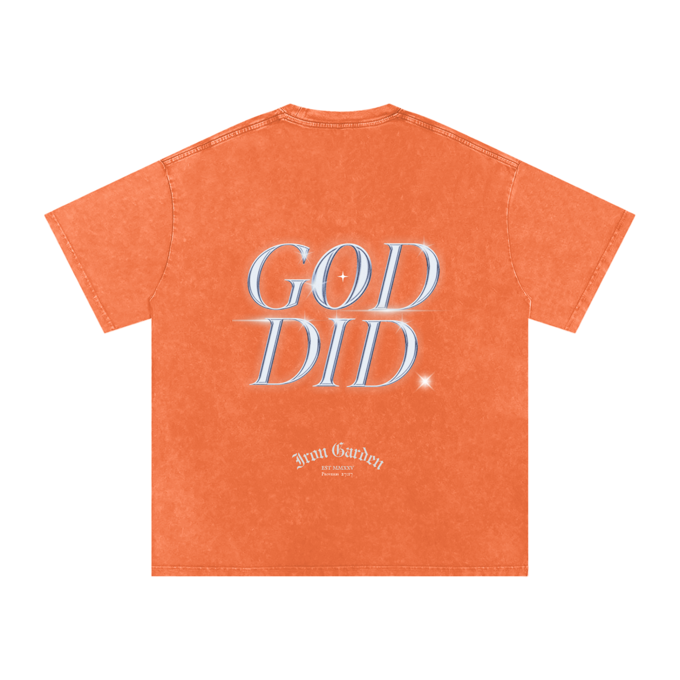 "GOD DID" VINTAGE TEE