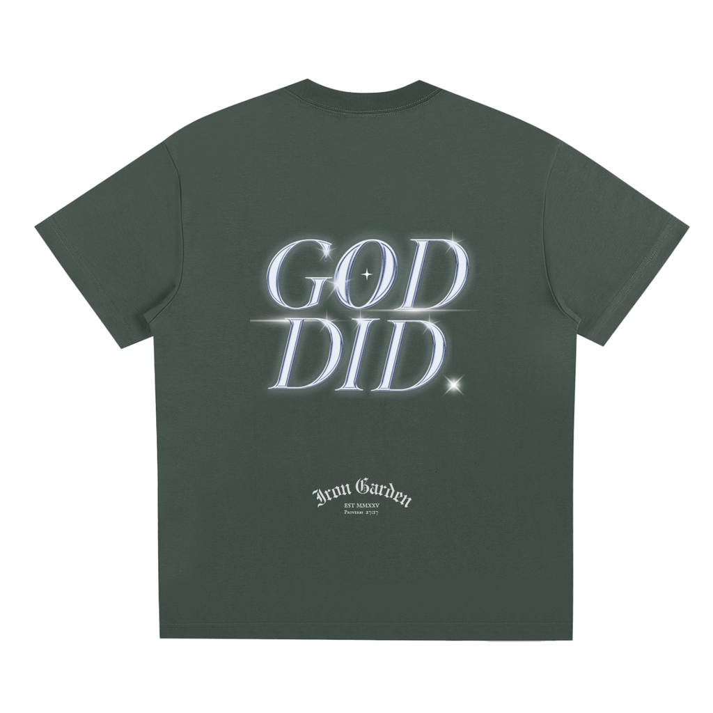 "GOD DID" COOLING TEE