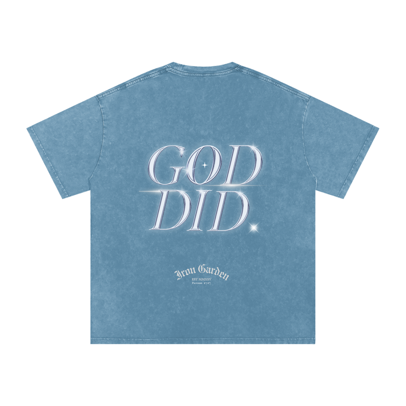 "GOD DID" VINTAGE TEE