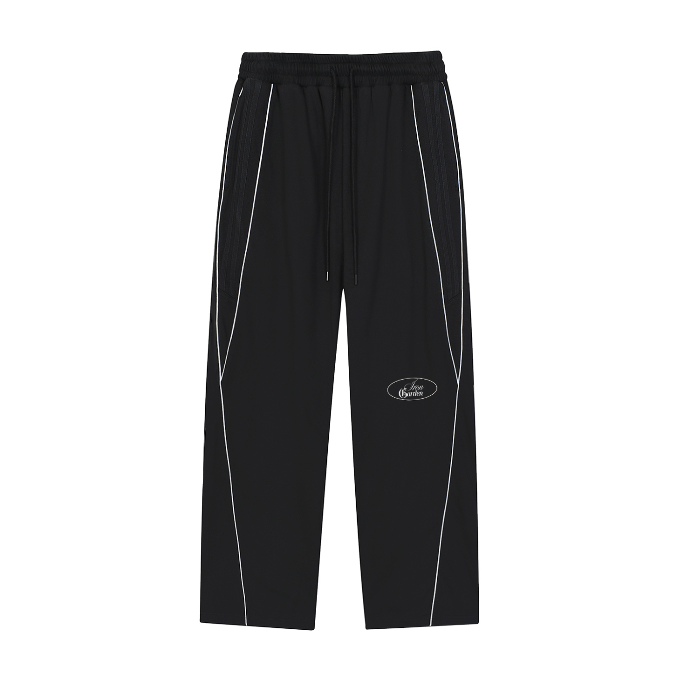 "LIGHT OF THE WORLD" REFLECTIVE OVERSIZED TRACK PANTS