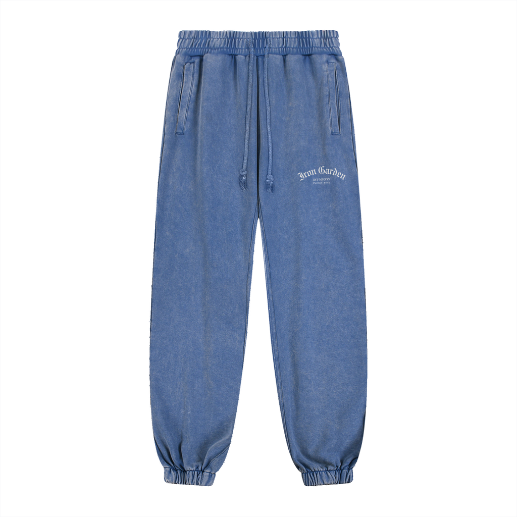 "PROVERBS" SNOW WASH JOGGERS