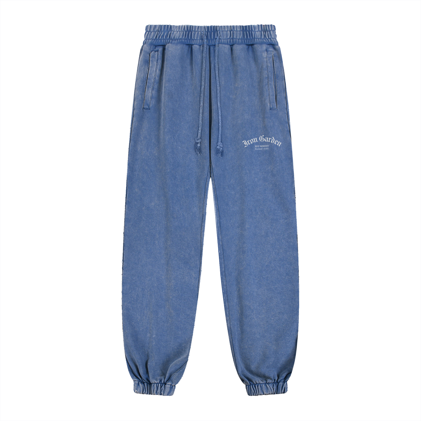 "PROVERBS" SNOW WASH JOGGERS
