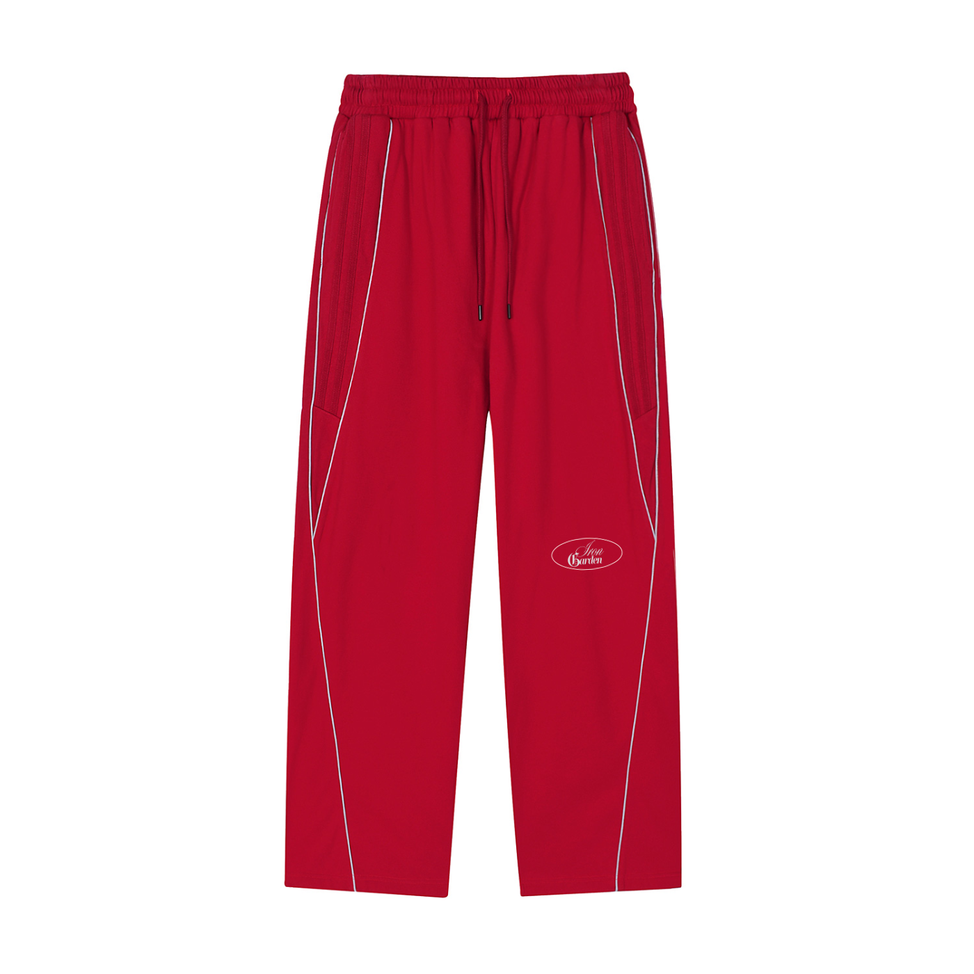 "LIGHT OF THE WORLD" REFLECTIVE OVERSIZED TRACK PANTS