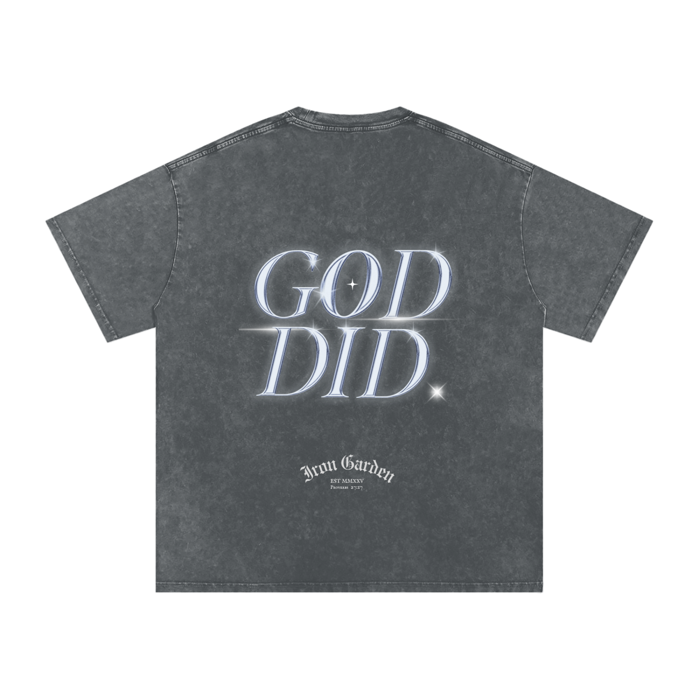 "GOD DID" VINTAGE TEE