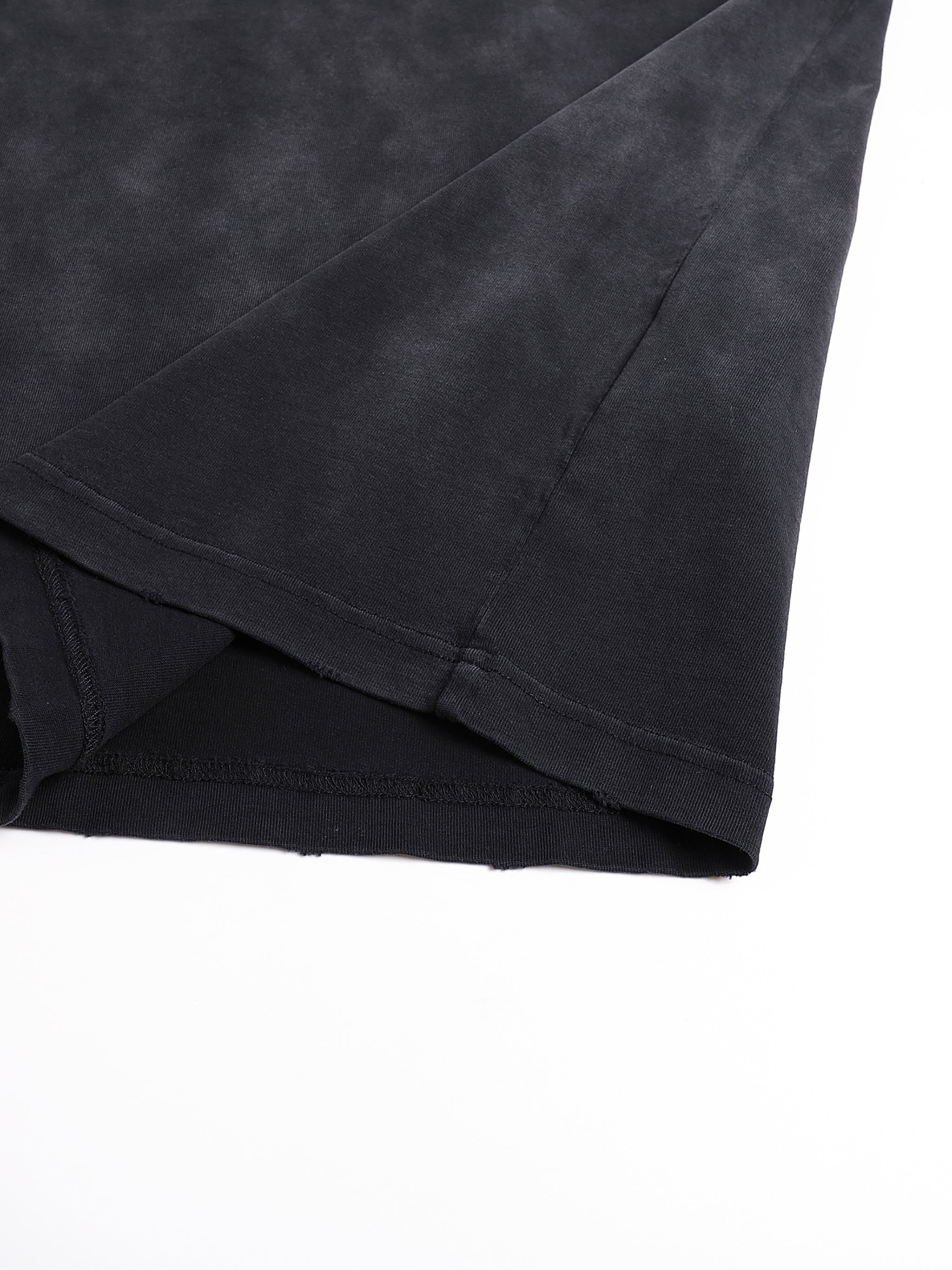 "SAINT MICHAEL" HAND FRAYED TEE